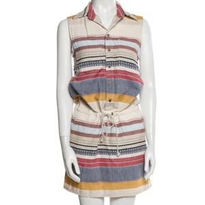 MOTHER Sleeveless Shirt Dress